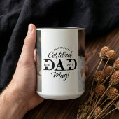 First Father’s Day Certified Dad Mug New Dad Photo