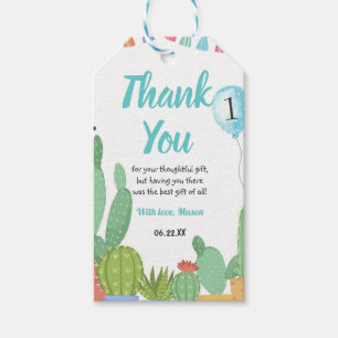 First Fiesta Boy Taco Bout a Party Cactus Birthday Cadeaulabel