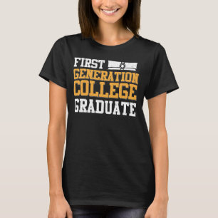 First Generation College Afstuderen T-Shirt