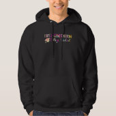First Generation College Student Graduate  Graduat Hoodie (Voorkant)