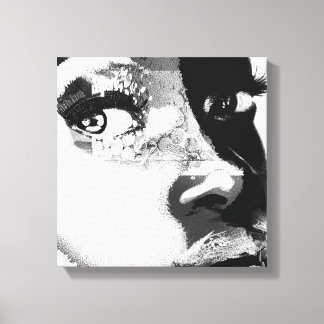 First Glance at the Familiar Canvas Afdruk