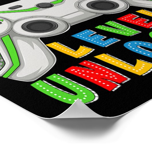 First Grade Level Unlocked Ck To School Gamer Boys Poster (Hoek)