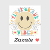 First Grade Student Sticker (Vel)