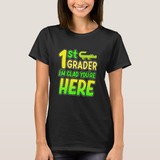 First Grader Teacher Teaching Teachers Day Graphi T-shirt (Voorkant)