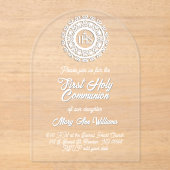 First Holy Communion Acrylic Invitations (Recto)