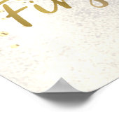 First Holy Communion girl welcome Poster (Hoek)