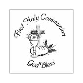 First Holy Communion Rubber Stamp Rubberstempel (Afrduk)