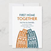 First Home Ensemble nouvelle carte d'adresse avec (Devant)