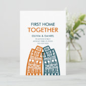 First Home Ensemble nouvelle carte d'adresse avec (Debout devant)