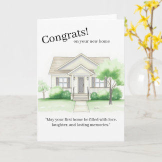 First Home Purchase Card  Kaart