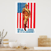 First in the Fight - Poster (Cuisine)