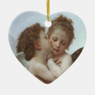 First Kiss - Beauful Angel Painting Keramisch Ornament