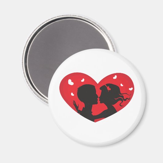 First Kiss Magneet (Voorkant / Achterkant)