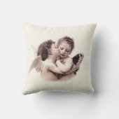 First Kiss Romantic Kussen (Achterkant)