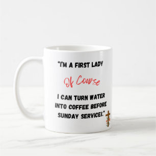 "First Lady koffie" Koffiemok