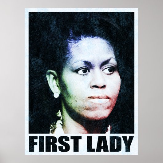 First Lady Michelle Obama Poster (Voorkant)