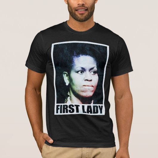 First Lady Michelle Obama T-Shirt (Voorkant)