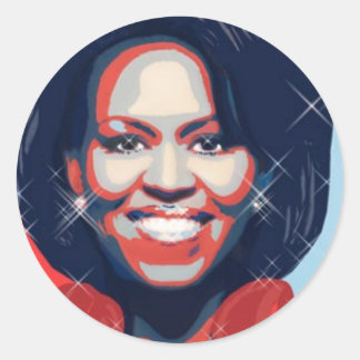 First Lady Ronde Sticker