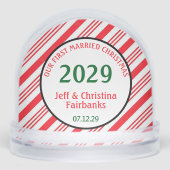 First Married Christmas Photo (Avant)