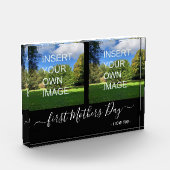 First Moederdag Two Photo Typography Fotoblokken (Links)