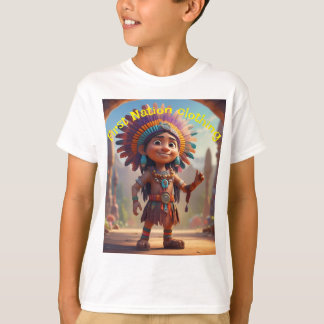 First Nation clothing kids indian T-shirt