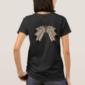 First Nation Wildlife Shirt Women's Plus size Top (Achterkant)