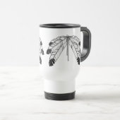 First Nations geeft standaard art Travel Mugs Reisbeker (Voorkant rechts)