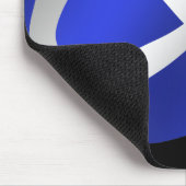 First Nations Metis Flag Art Mousepad Muismat (Hoek)