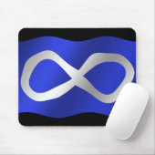 First Nations Metis Flag Art Mousepad Muismat (Met muis)