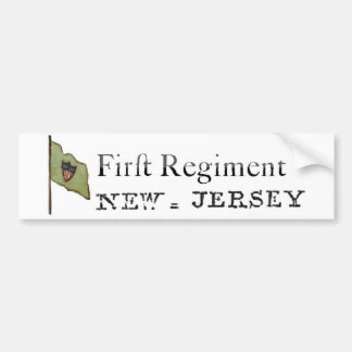 First New Jersey Regiment, Continental Line Bumpersticker