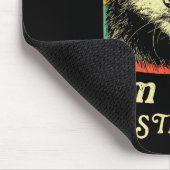 First Of All I’m God’s Masterece Raccoon Retro Ver Muismat (Hoek)