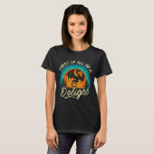 First Of All I'm A Delight Mythical Creature Angry T-shirt (Voorkant volledig)