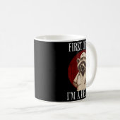 First Of All I'm A Delight Raccoon Nurse Funny Rac Koffiemok (Voorkant rechts)