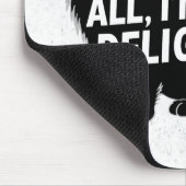 First Of All I'm A Delight Roaring Black Cat Muismat (Hoek)