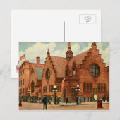 First Presbyterian Church Houston, TX Postcard Briefkaart (Voorkant / Achterkant)