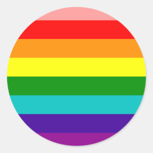 First Rainbow Gay Pride Flag Sticker