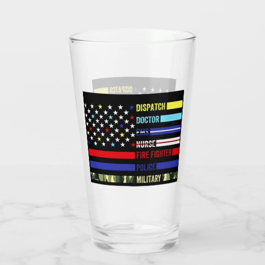 First Responders Glas (Achterkant)