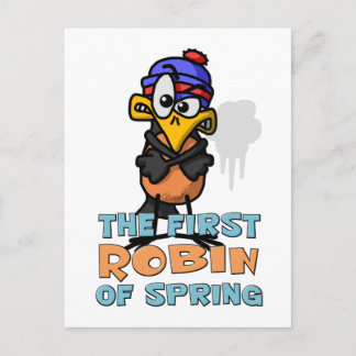 First Robin Briefkaart