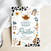 First Rodeo Birthday Invitation
