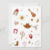 First Rodeo Western Birthday Invitation (Dos)