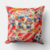 First round character cushion kussen (Voorkant)