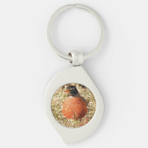 First Spring Robin Personalized Sleutelhanger Choi