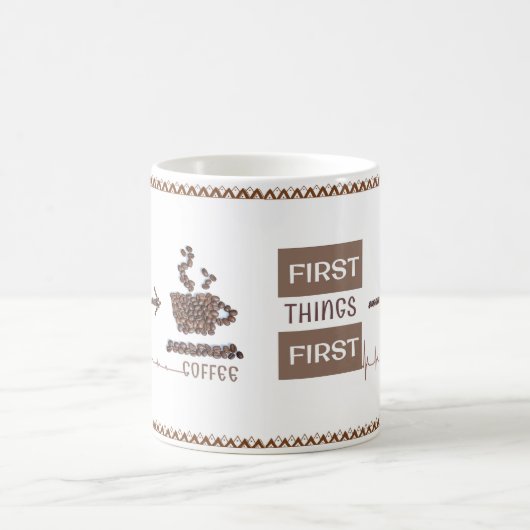 "First Things First" is de belangrijkste Mok van d (Center)