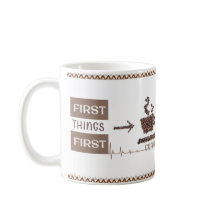 "First Things First" is de belangrijkste Mok van d