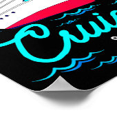 First Time Cruiser 2026 1st Cruise Vacation Family Poster (Hoek)