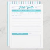 First Tooth Feestdagenkaart (Voorkant / Achterkant)