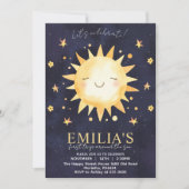 First Trip Around The Sun Invitation for Birthday (Devant)