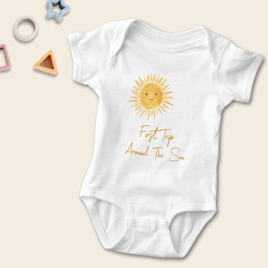First Trip Around The Sun  Romper