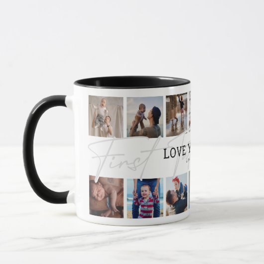 First Vaderdag Dad Photo Mok (Links)