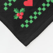 First Xmas With My New Girlfriend Men Ugly Christ  Fleece Deken (Hoek)